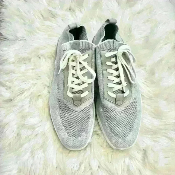 Men’s Wolf & Shepard SupremeKnit Trainer gray and white sz 12 m - Picture 2 of 9